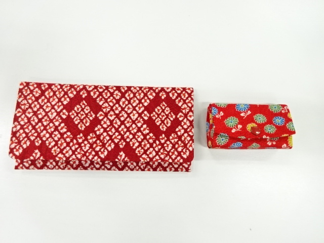 JAPANESE KIMONO / VINTAGE WALLET & POUCH SET